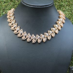 Gold Plated Necklace Design - 3