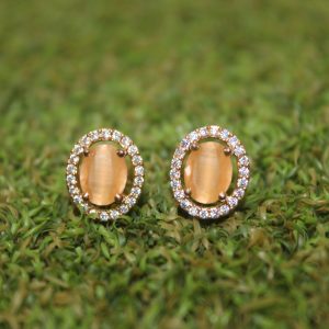 yellow gold Color Ear Rings Design – 7