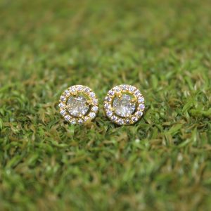 White Sapphire Color Ear Rings Design – 10